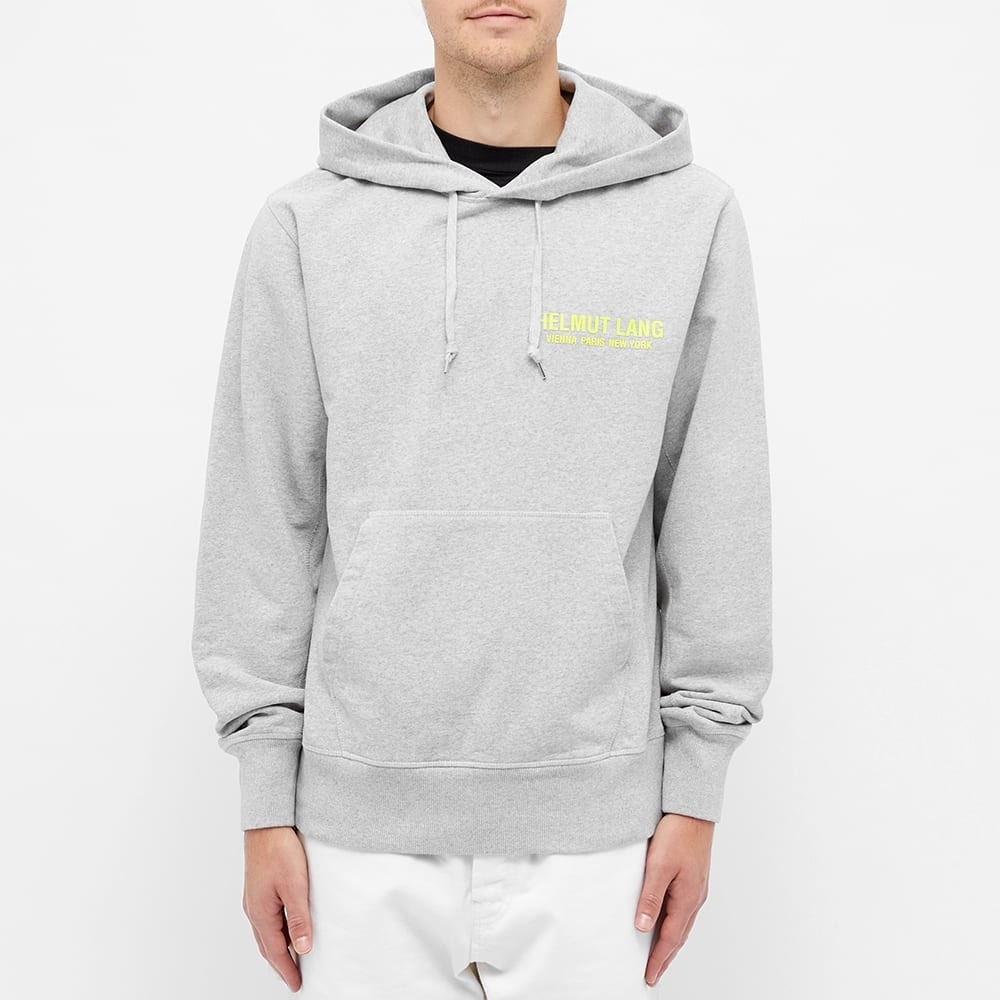 Helmut Lang Neon Logo Hoody - 4