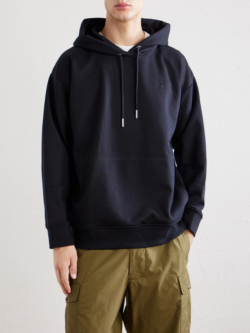 Club Collective Logo-Embroidered Organic Cotton-Blend Hoodie 3
