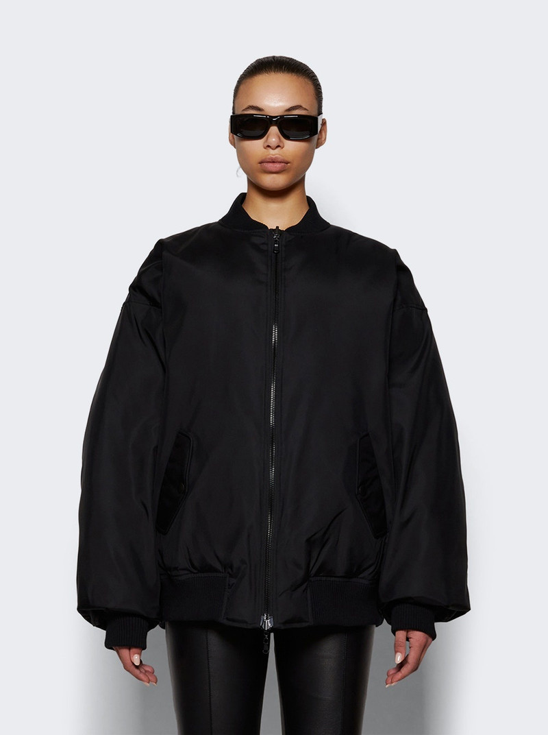 Reversible Bomber Jacket Black 3