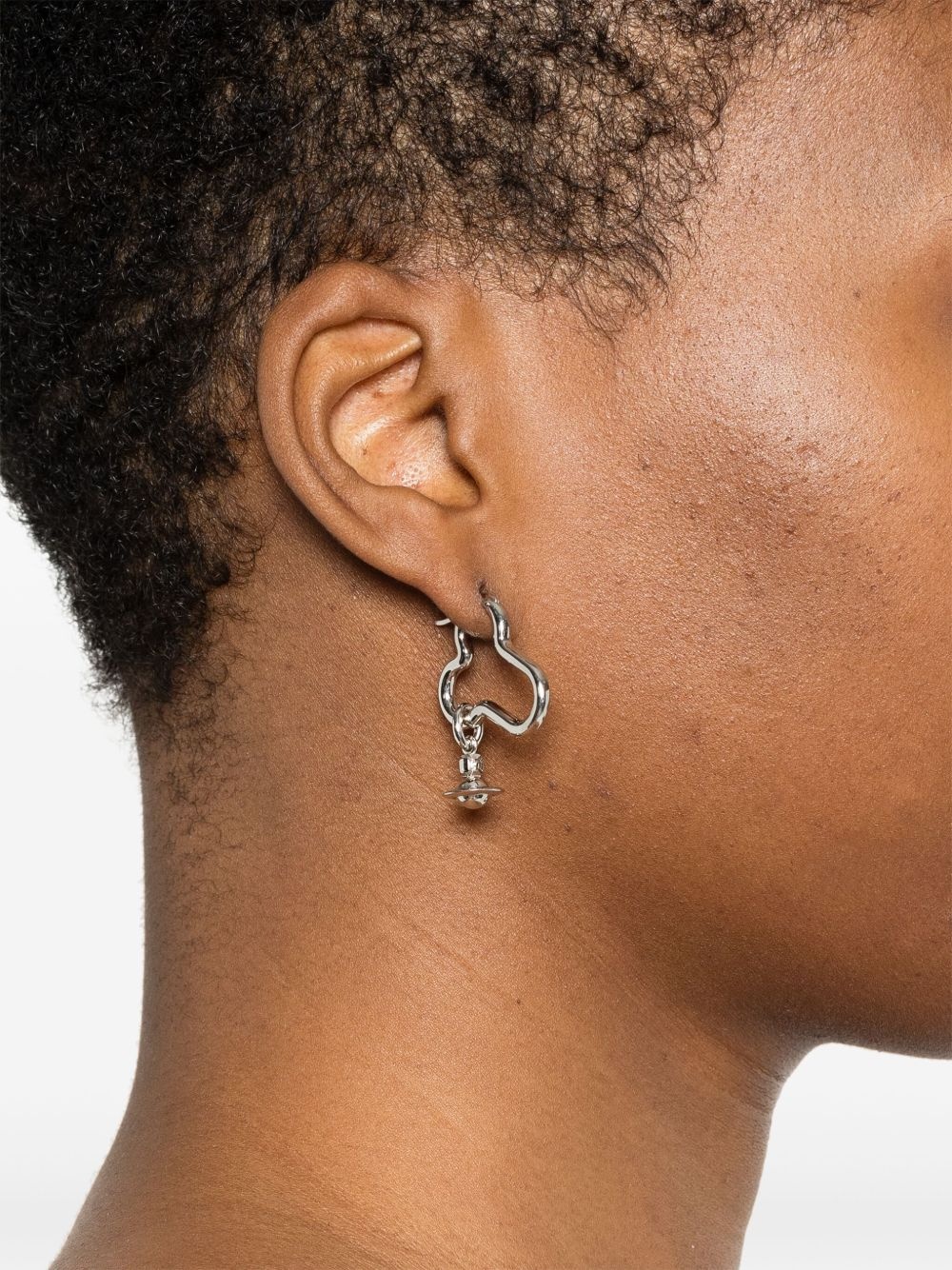 Orb-motif earrings - 2