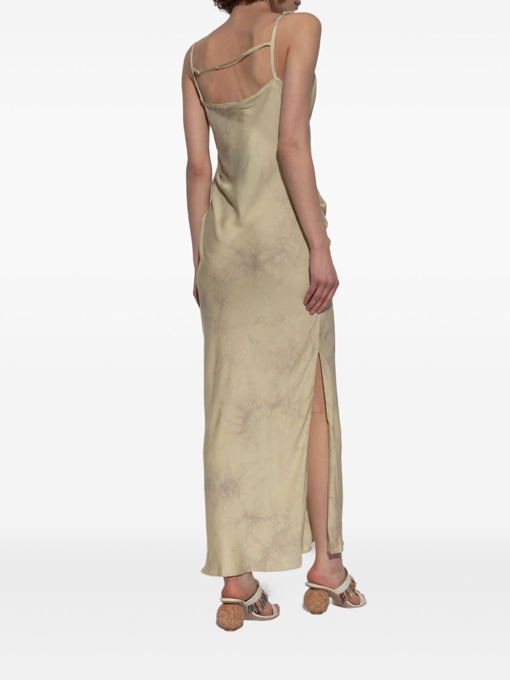 brushed-finish dress - 4
