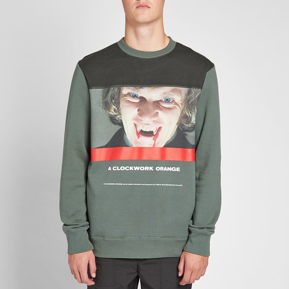 Undercover x A Clockwork Orange Face Photo Print Crew Sweat - 4