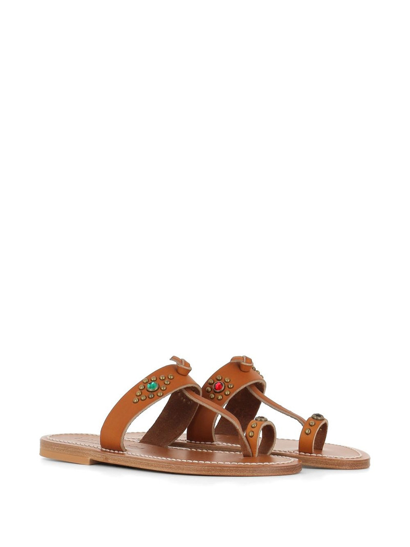 K.JACQUES embellished toe-strap sandals outlook