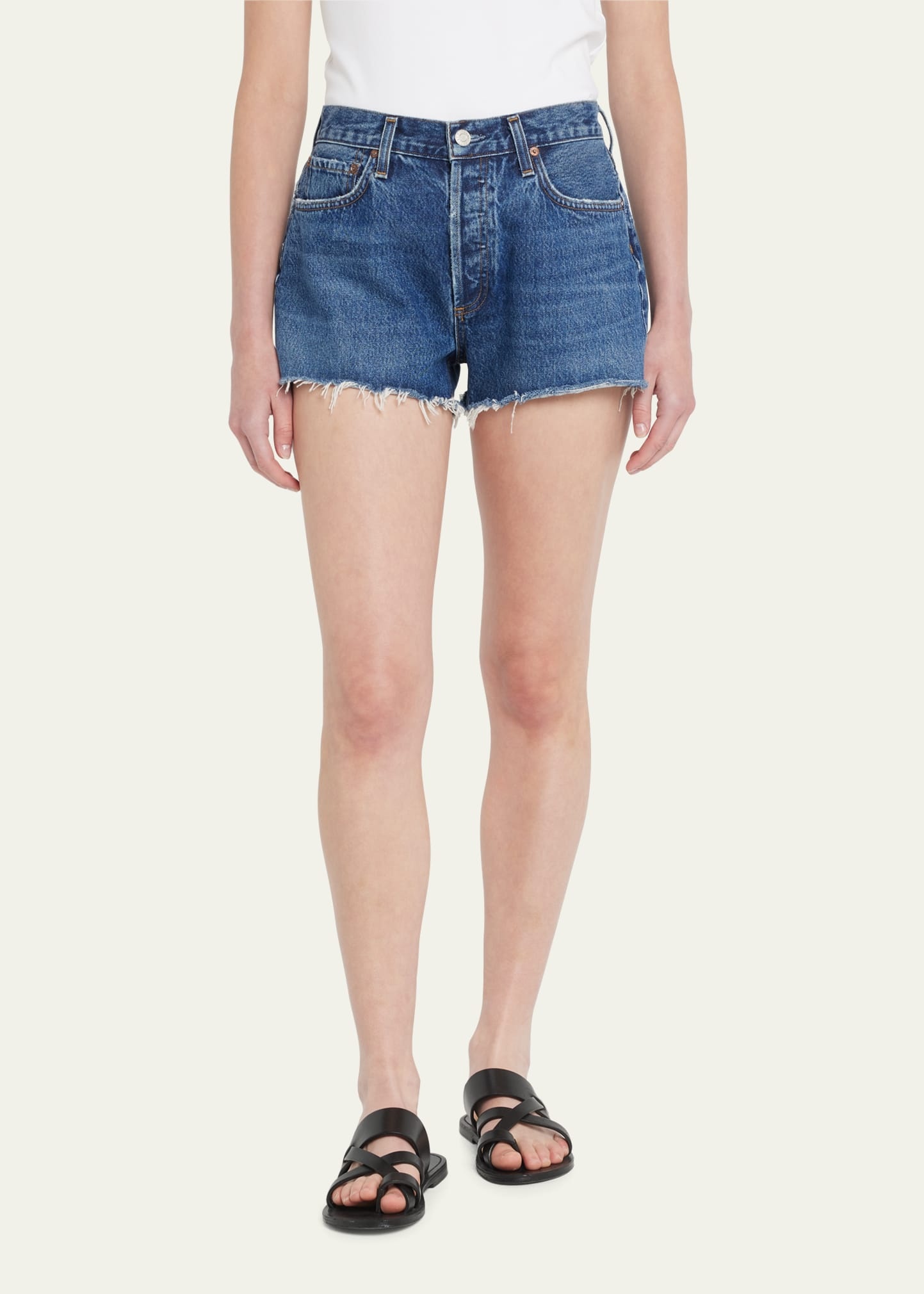 Parker Relaxed Denim Shorts - 4