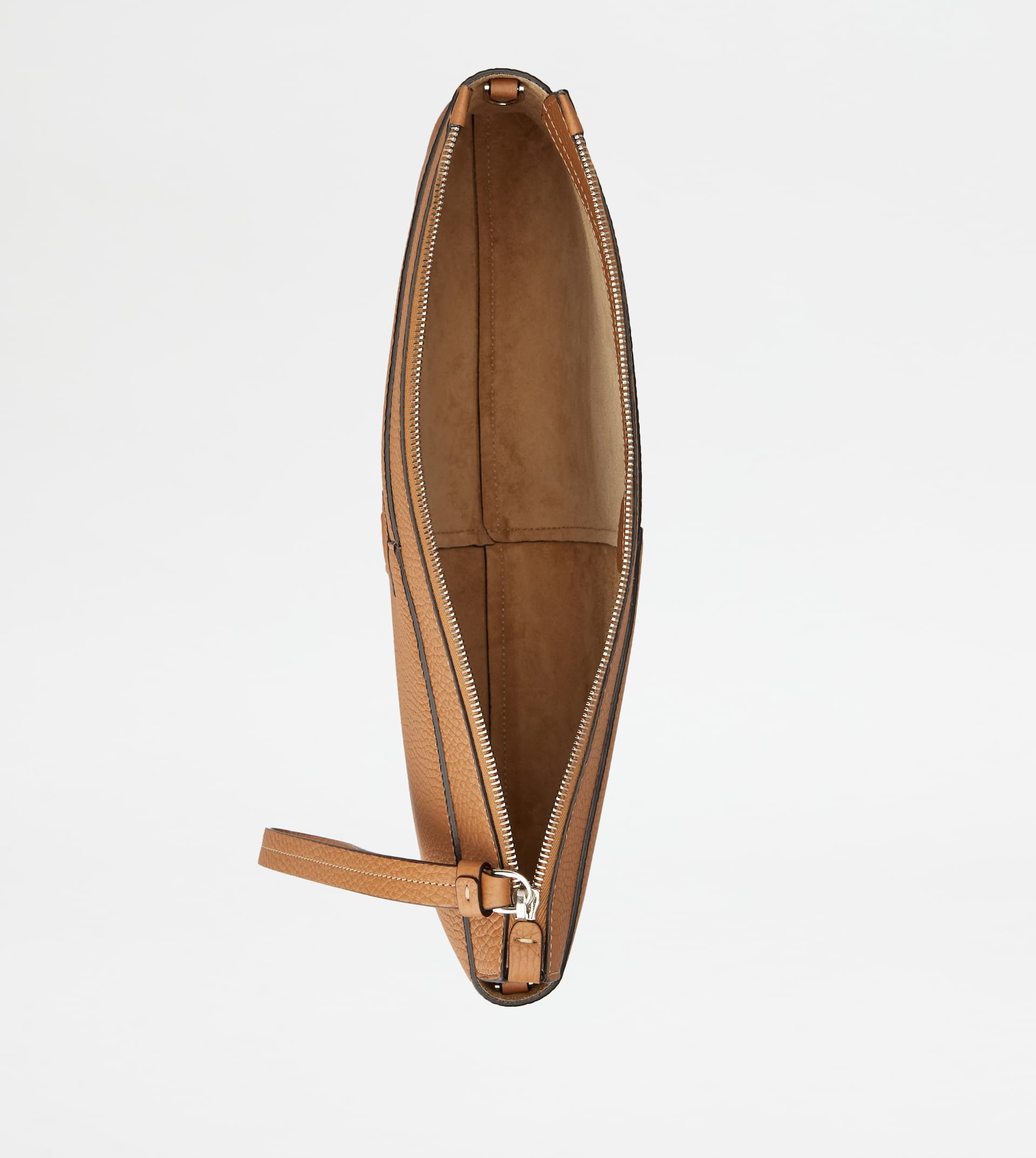 DOCUMENT HOLDER POUCH IN LEATHER MEDIUM - BROWN - 6