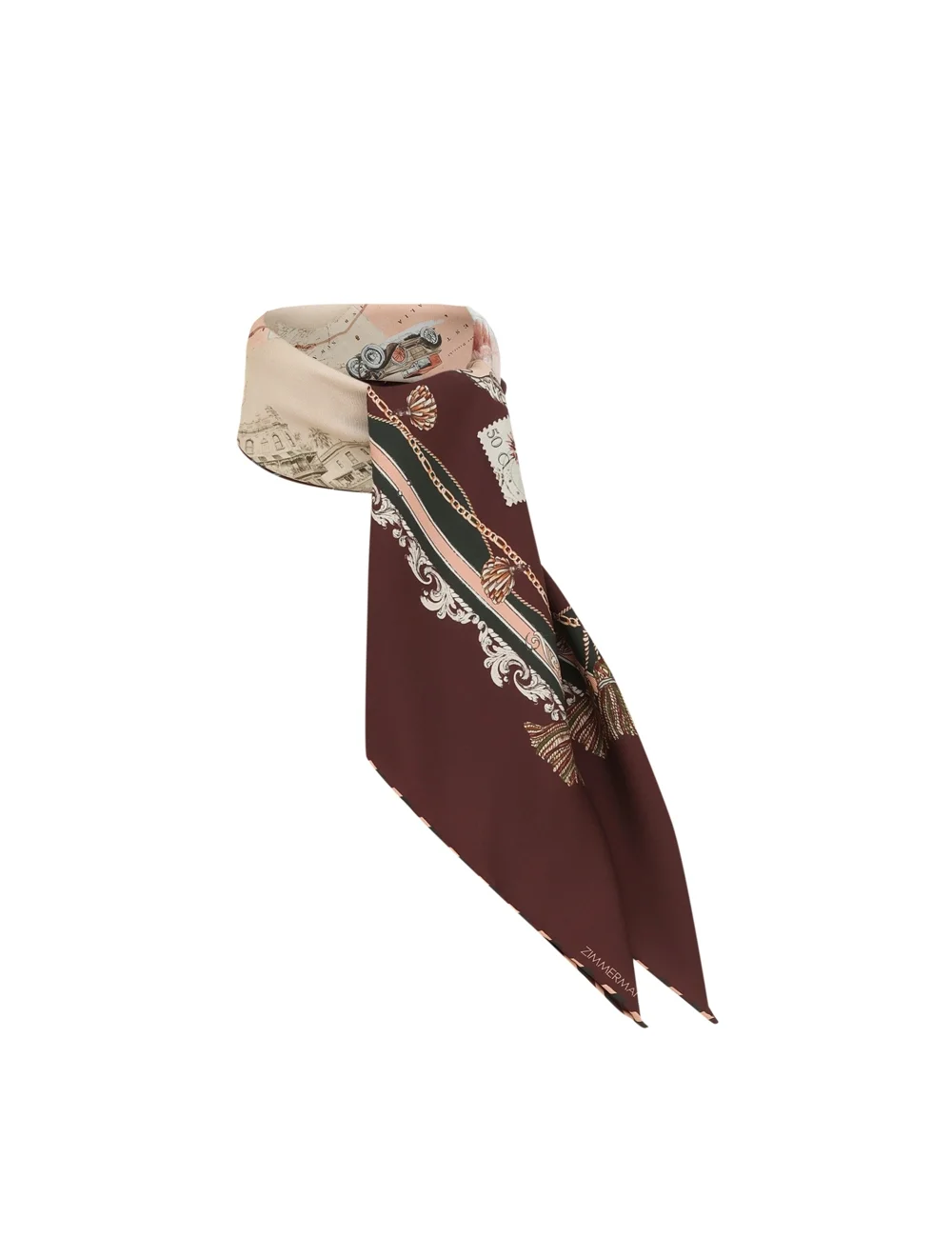 PRINTED SILK SQUARE 70 - 1