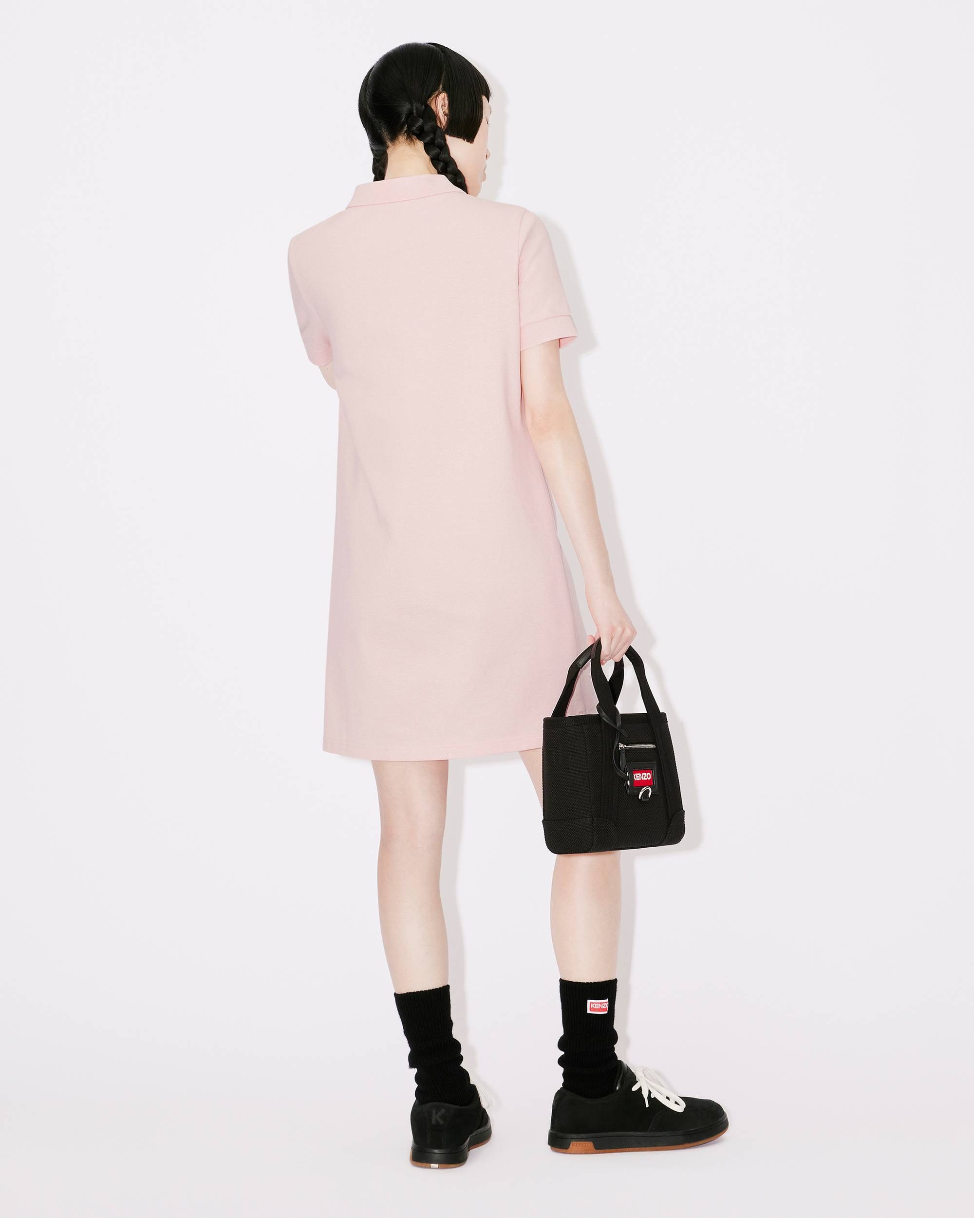 'BOKE FLOWER' crest polo dress - 4