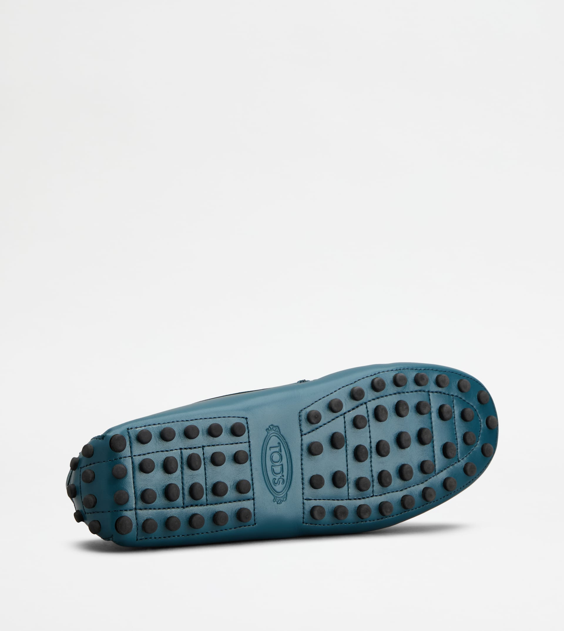 GOMMINO DRIVING SHOES IN LEATHER - GREEN - 4