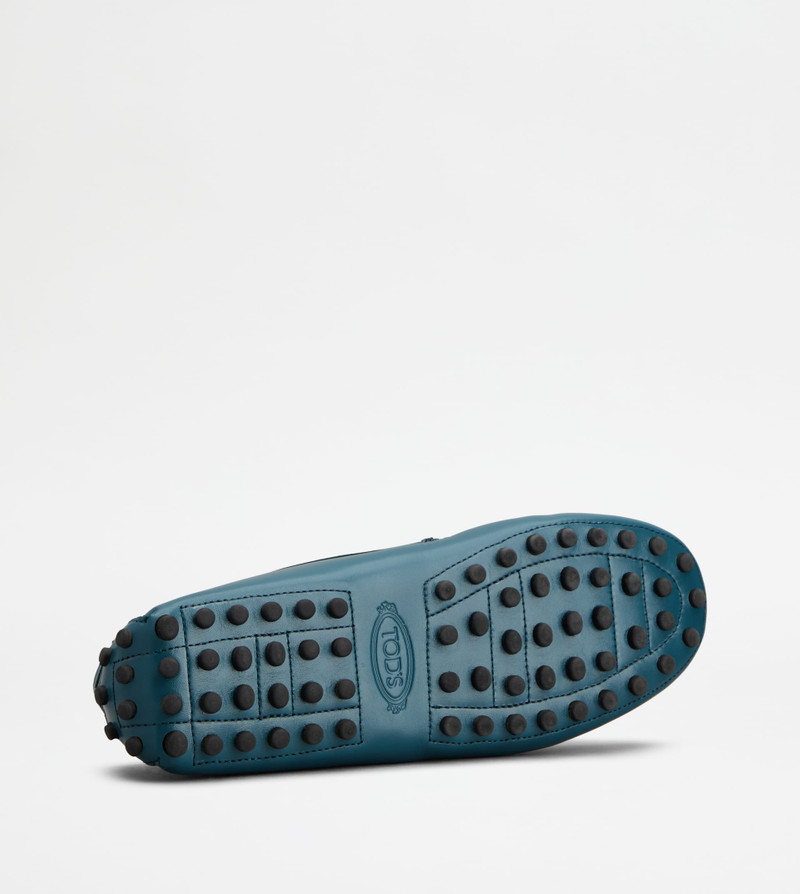 GOMMINO DRIVING SHOES IN LEATHER - GREEN 4