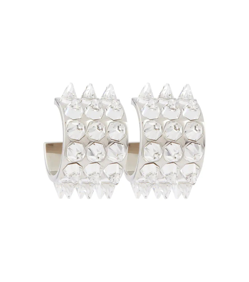Karma crystal-embellished earrings - 1