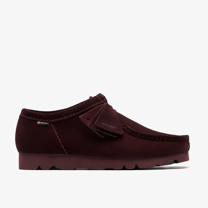 Wallabee Gore-Tex Waterproof Purple Grape Suede 1