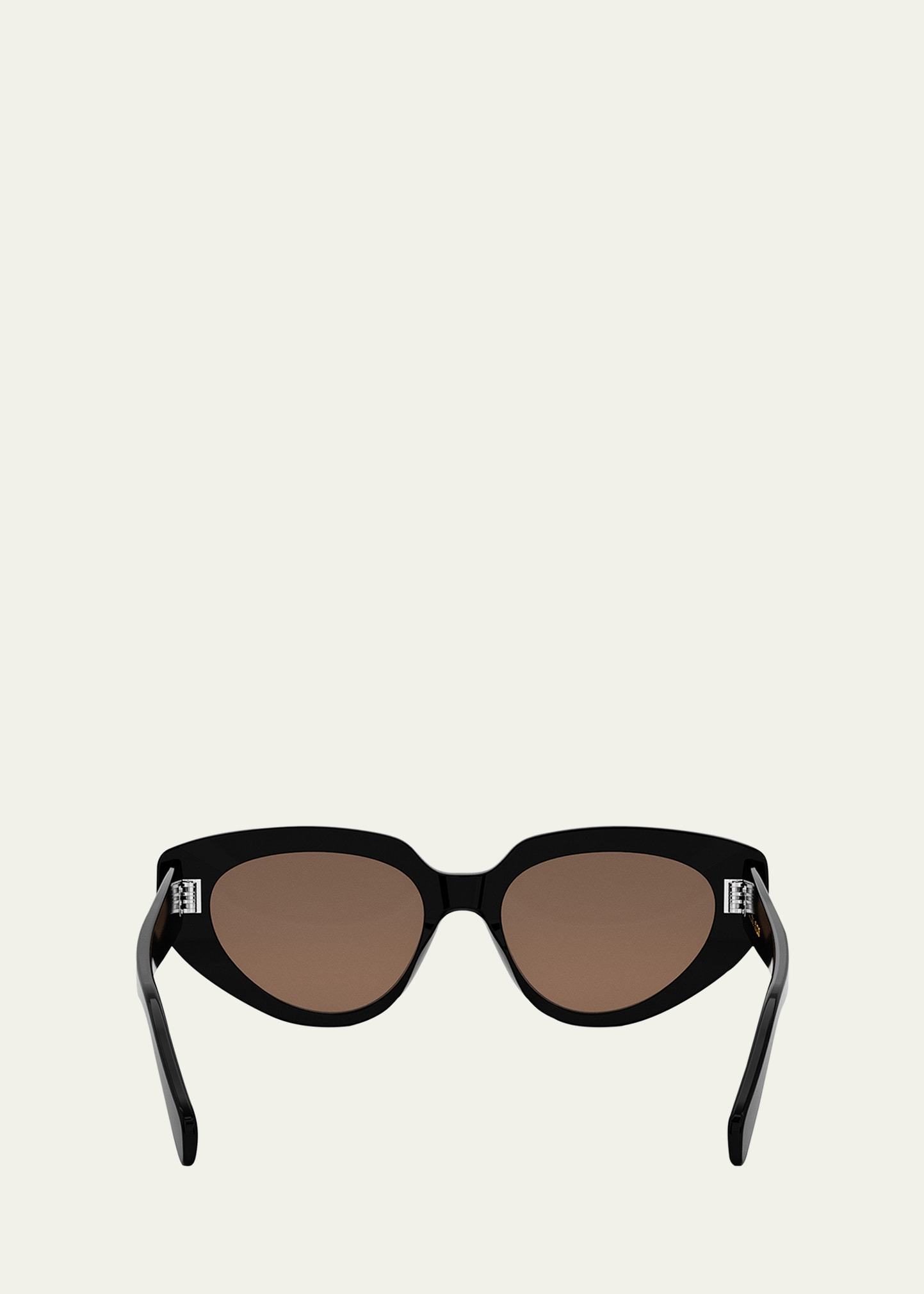 Bold 3 Dots Acetate Cat-Eye Sunglasses - 5
