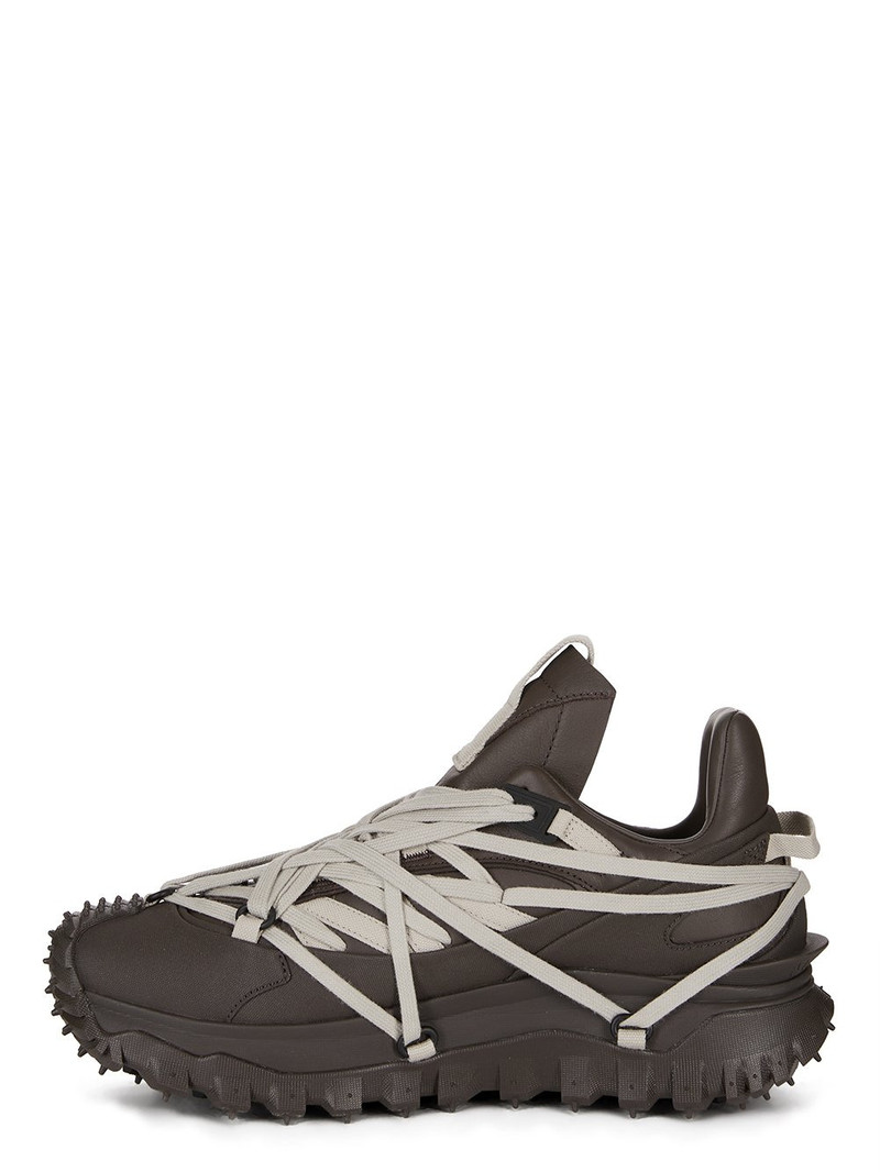Moncler Moncler + Rick Owens Gray Trailgrip Megalace Sneakers outlook