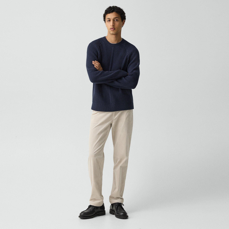 Theory Crewneck Sweater in Wool-Cashmere outlook