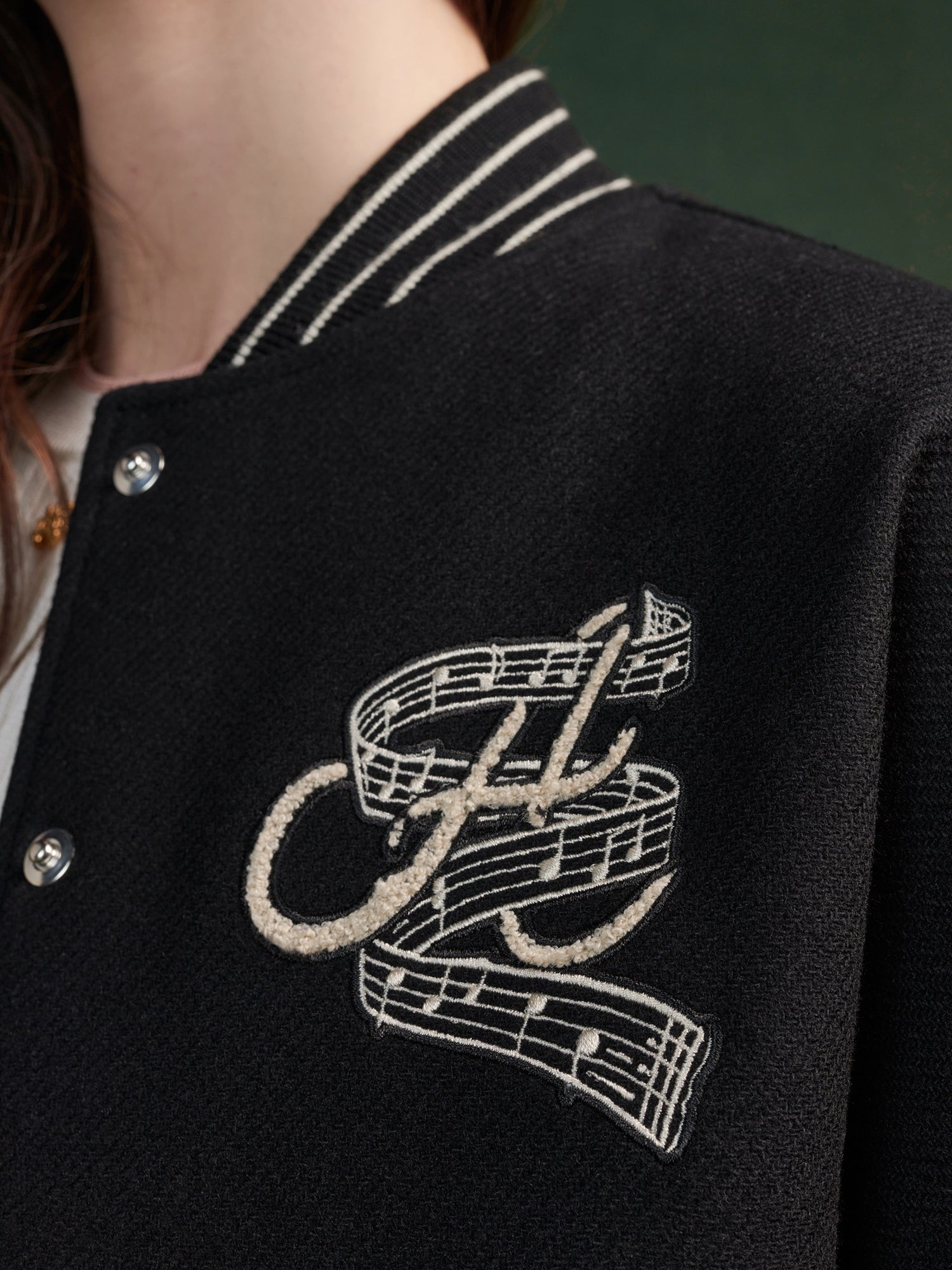 WOMEN'S HOLLYWOOD CLUB VARSITY JACKET - 6