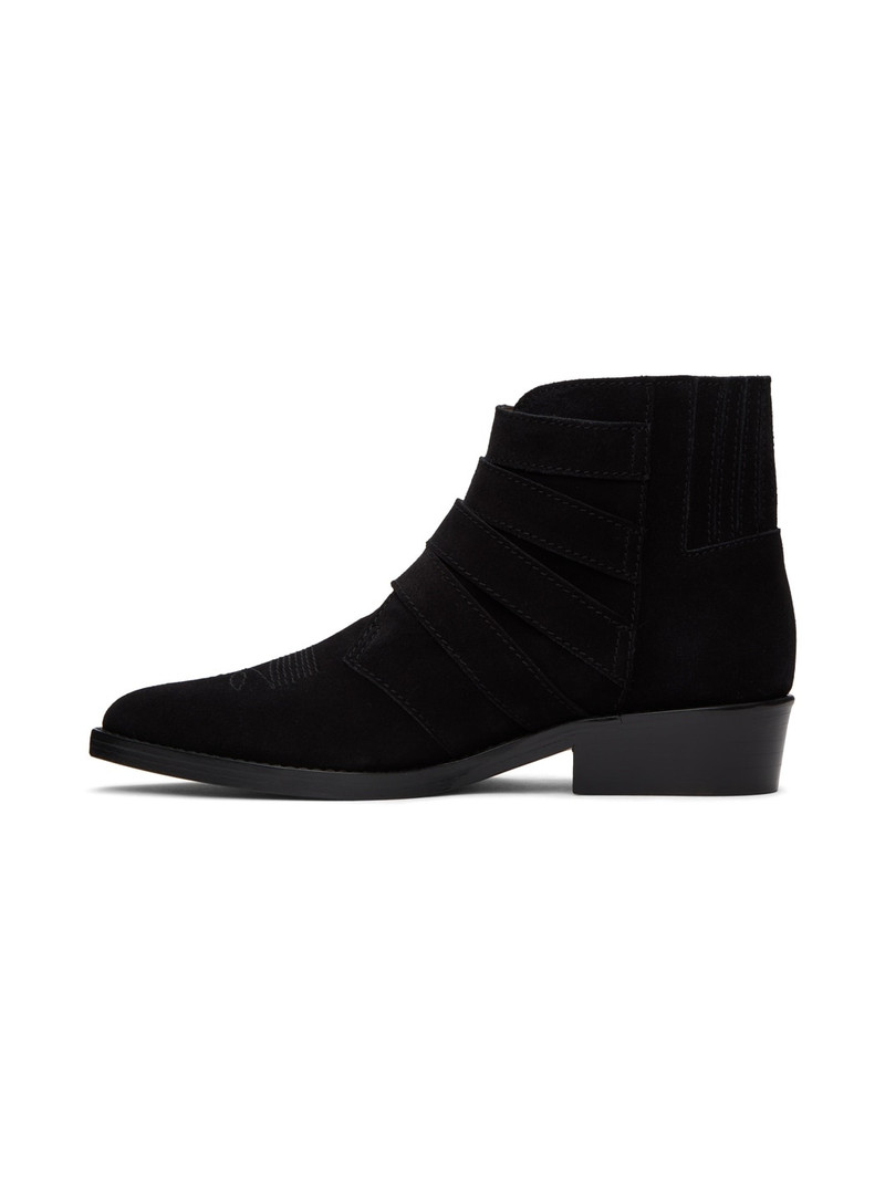 Black Buckle Boots 3