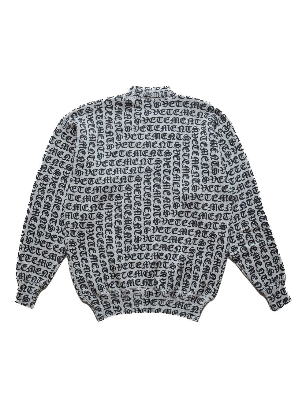 Gothic Monogram "Grey" sweater - 2