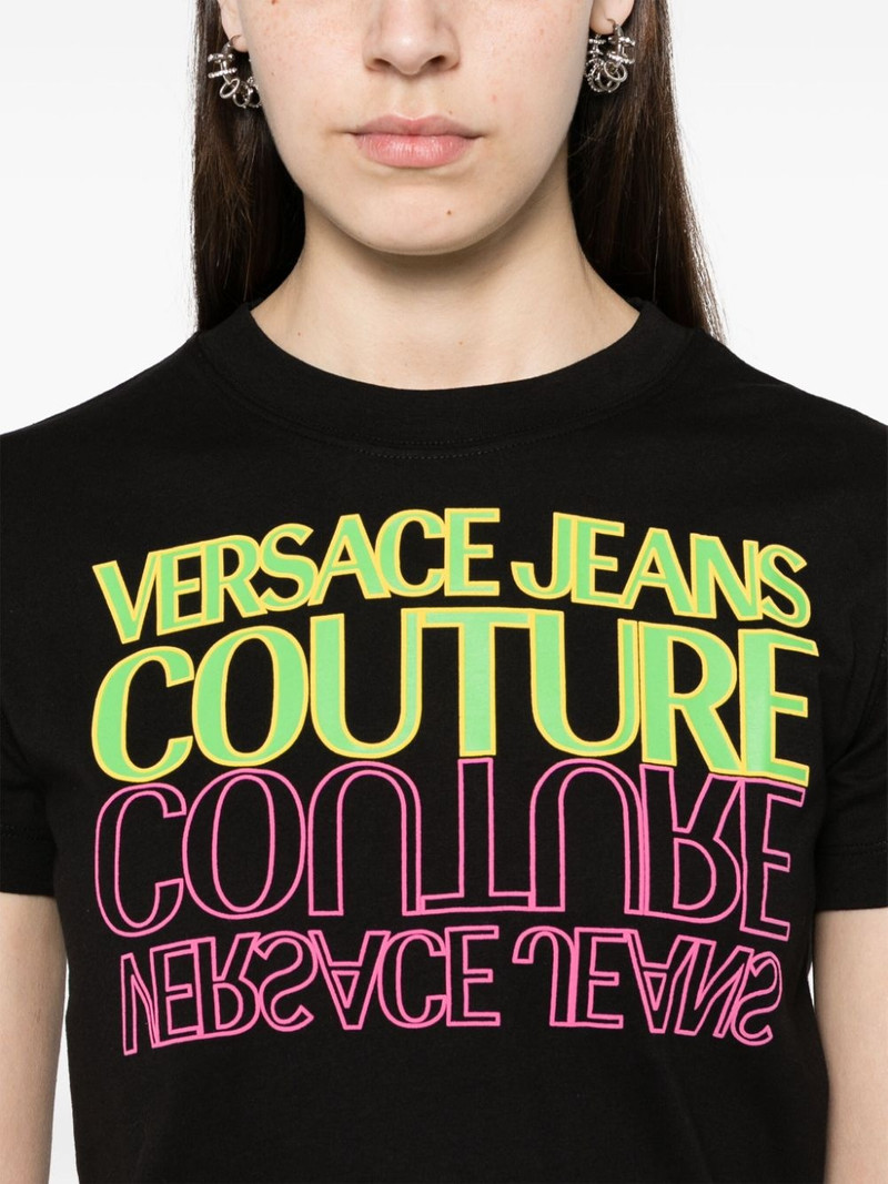 logo-print cotton T-shirt 5
