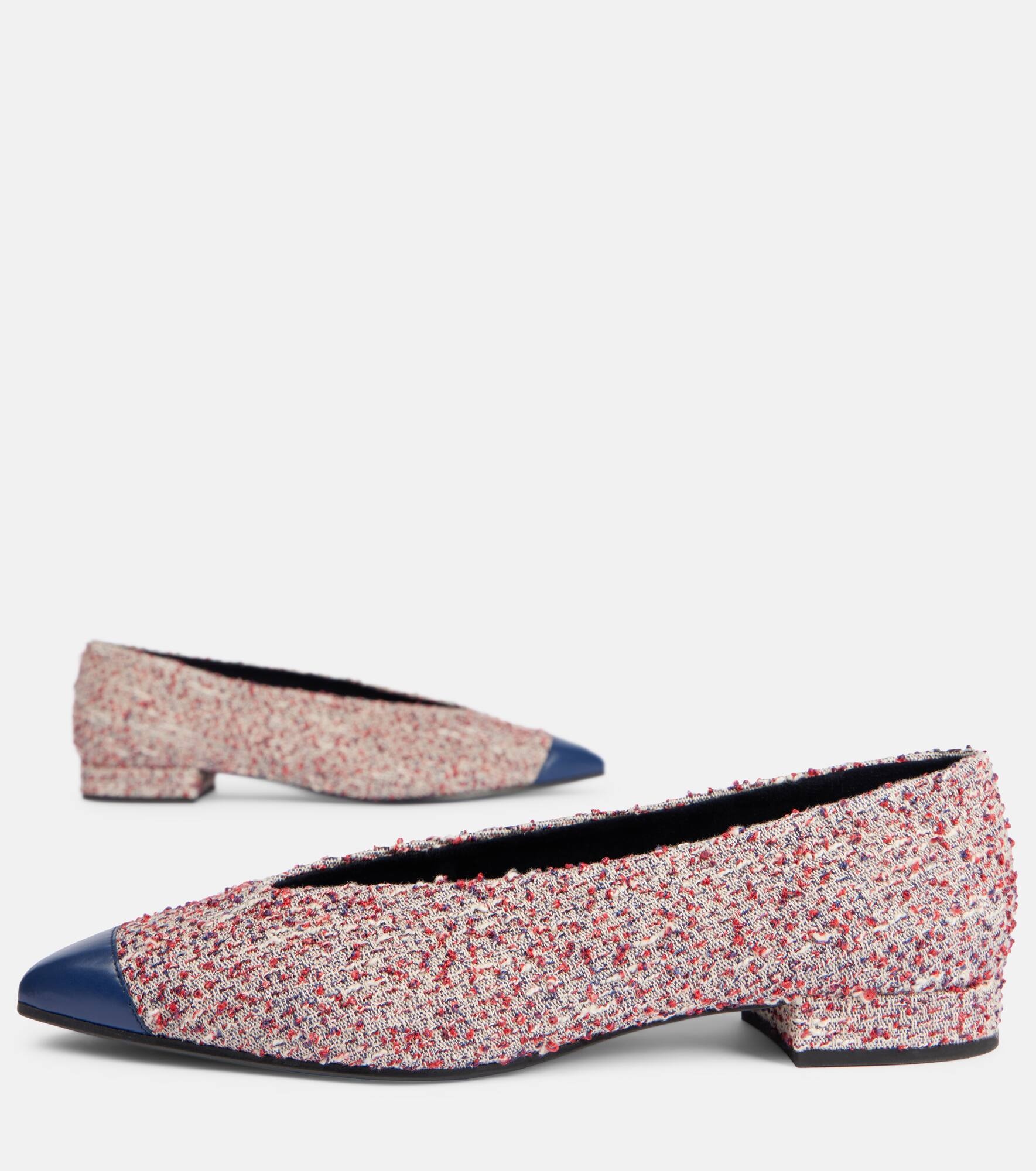 Rebecca tweed ballet flats - 5