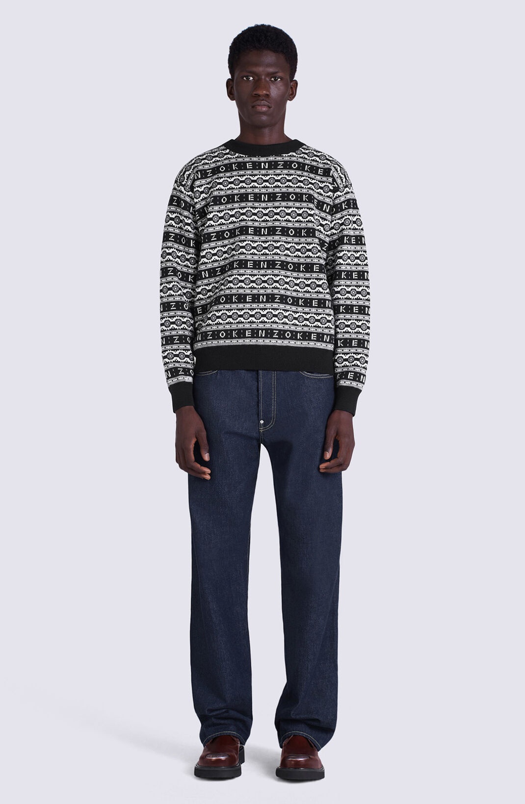 Merino wool jacquard jumper - 3