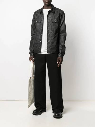 Rick Owens DRKSHDW button-down shirt jacket outlook