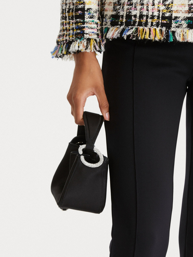 Oscar de la Renta CRYSTAL PAVE NANO O HANDLE BAG outlook