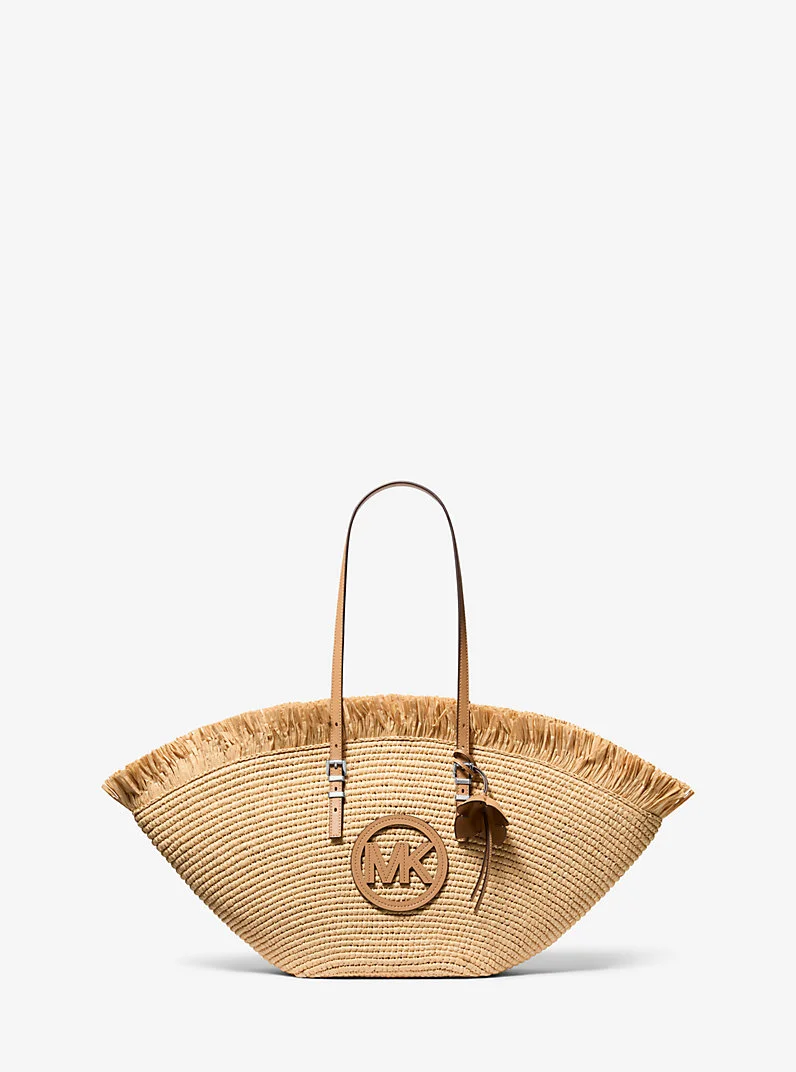 Isa Large Hand-Crocheted Fan Tote Bag - 1