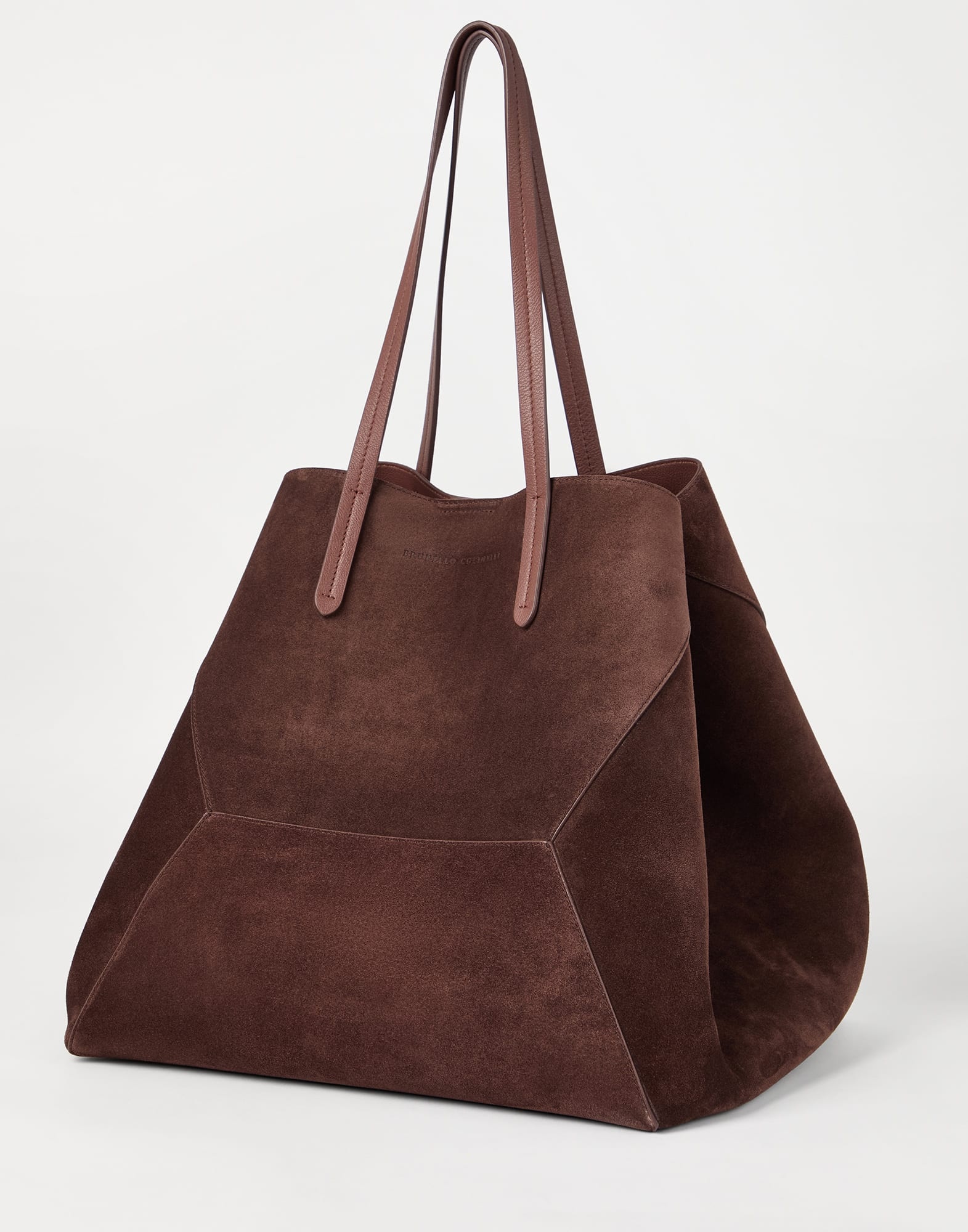 BC Duo large bag in suede with monili - 3