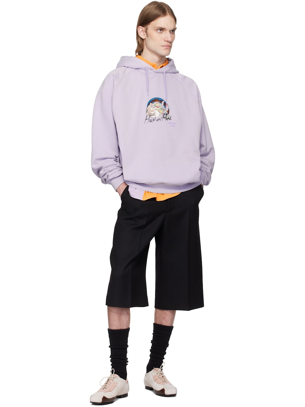 Purple Raglan Hoodie - 4