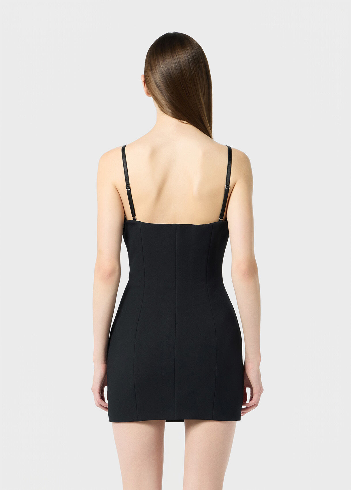 MINI DRESS WITH METAL LOGO - 3