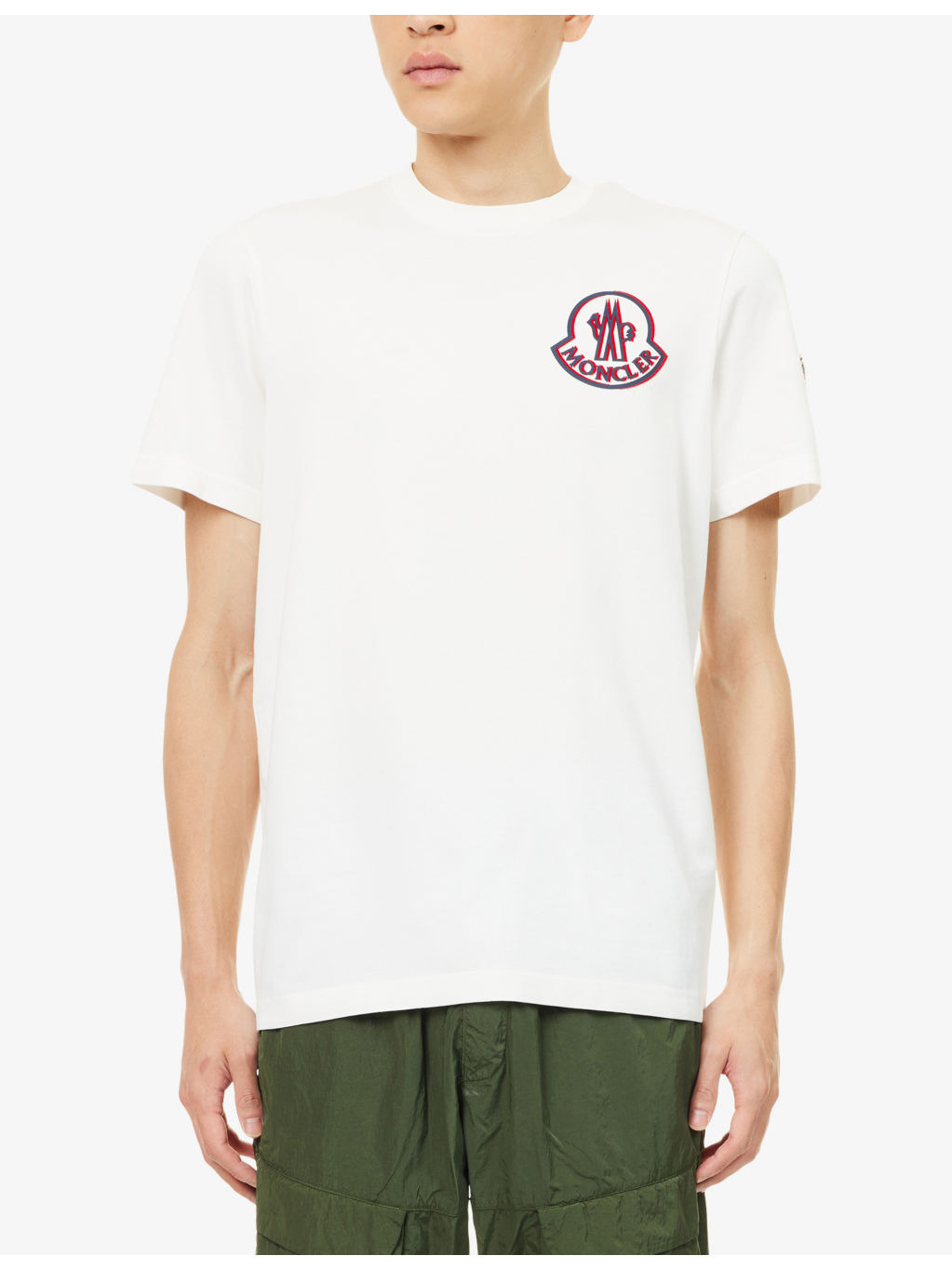 Logo-Print Crewneck Cotton T-Shirt - 3