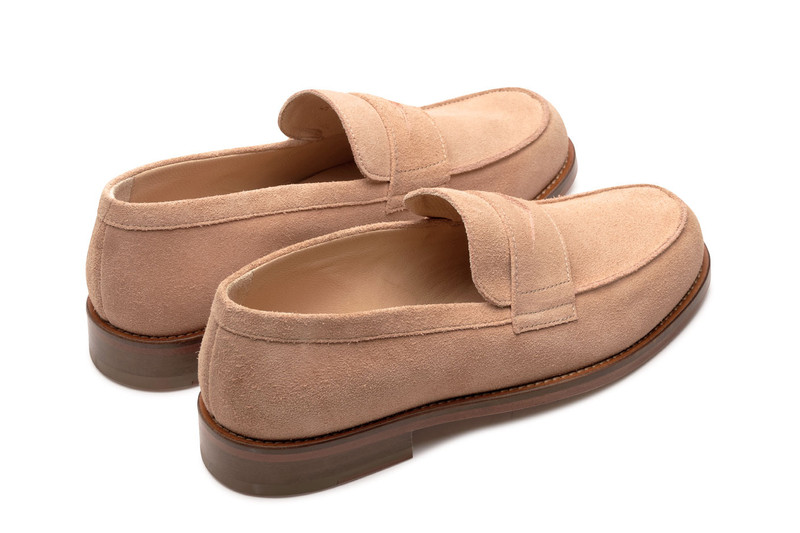 Paraboot Rivoli Velours Nude - Leather Sole outlook