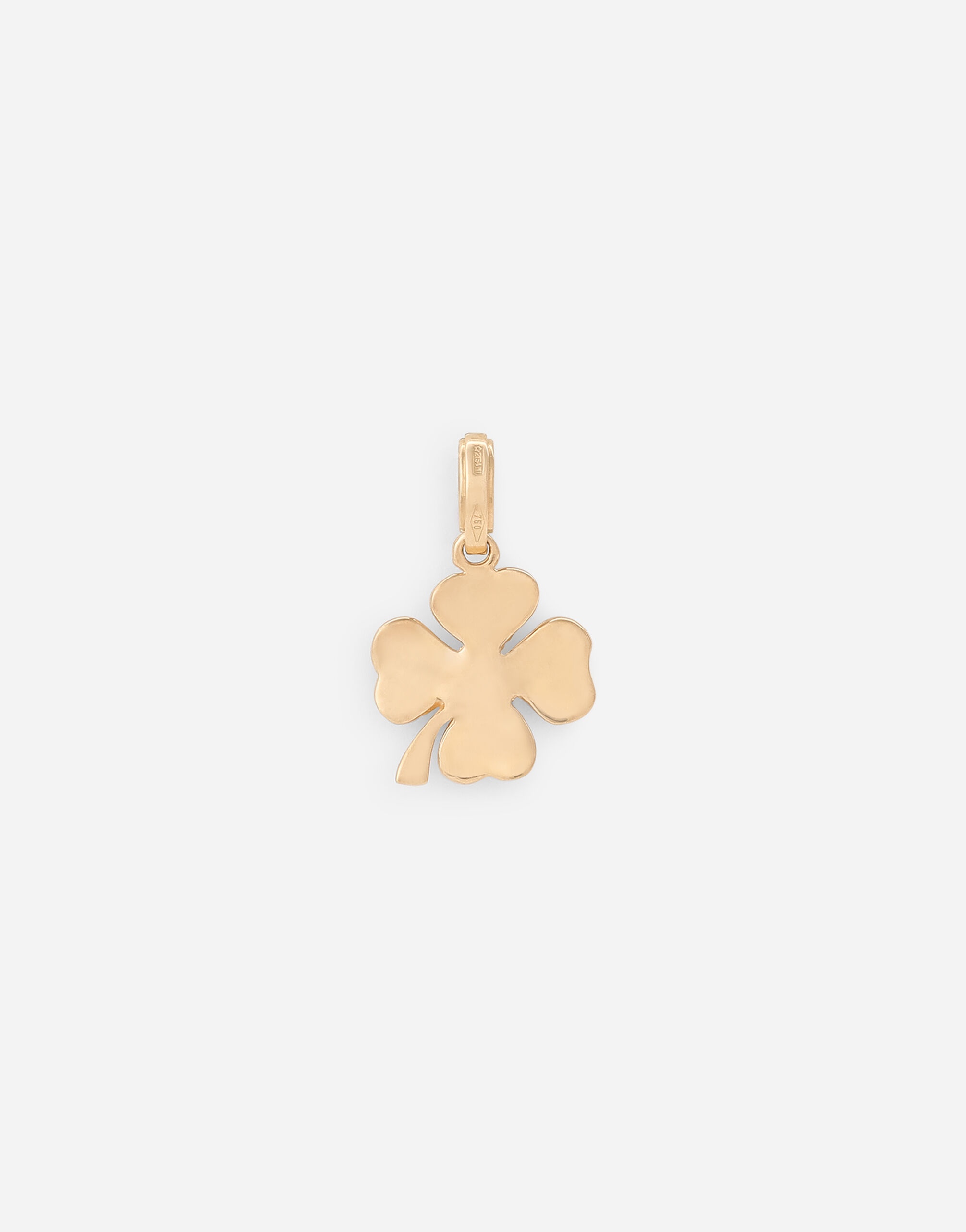 Good Luck yellow gold charm - 3
