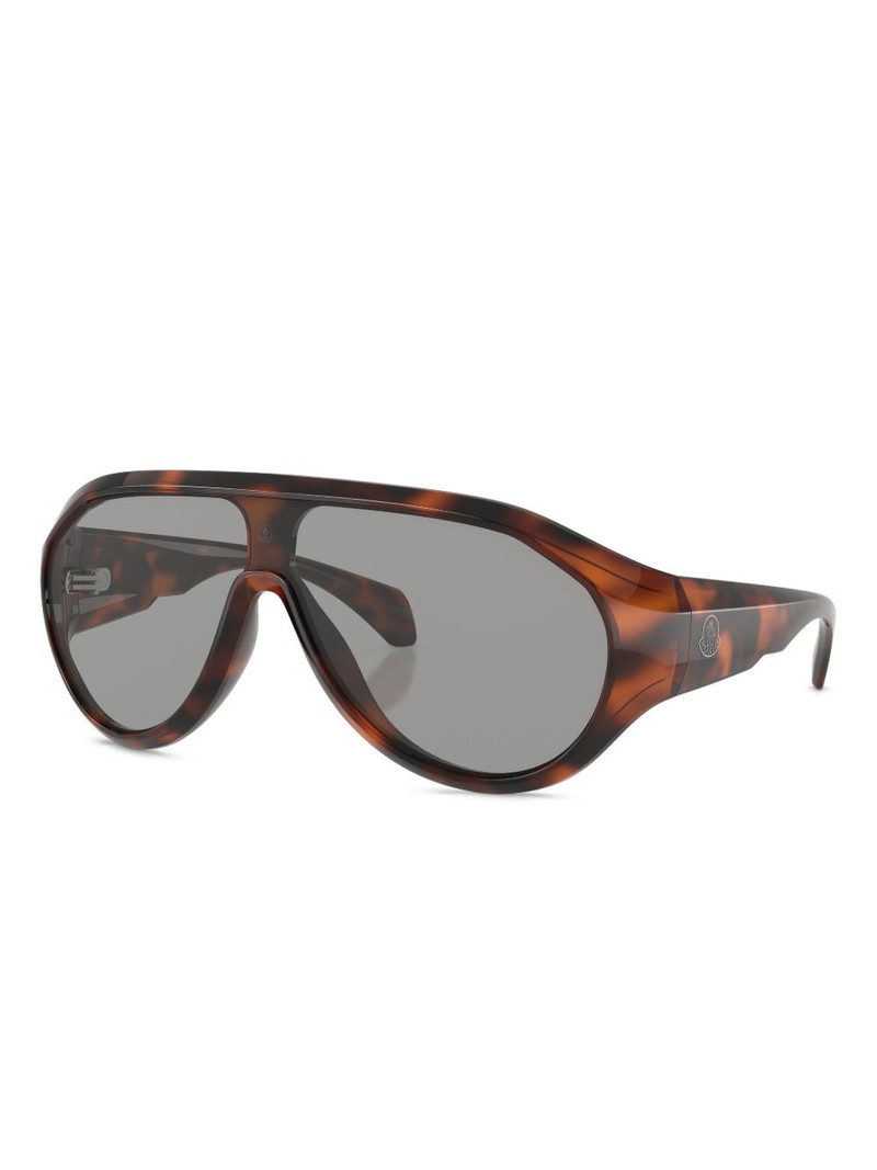 Moncler logo-print sunglasses outlook