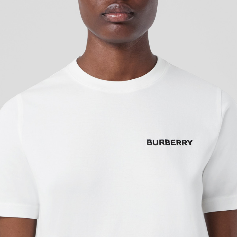 Burberry Monogram Motif Cotton T-shirt outlook