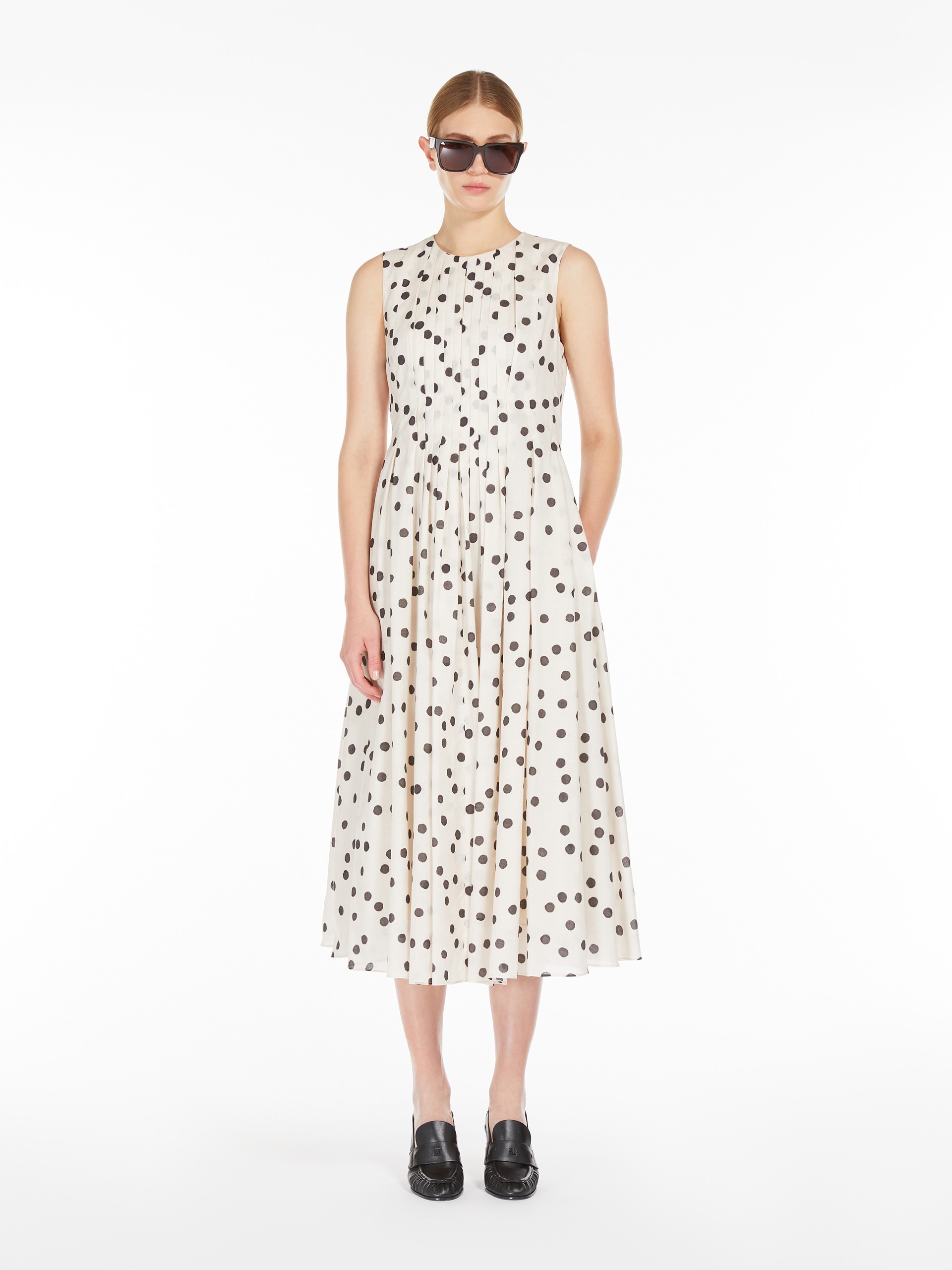 CAROL Printed cotton voile dress - 2
