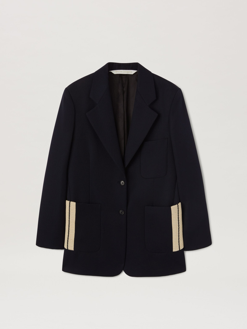 Wool Blend Blazer 1