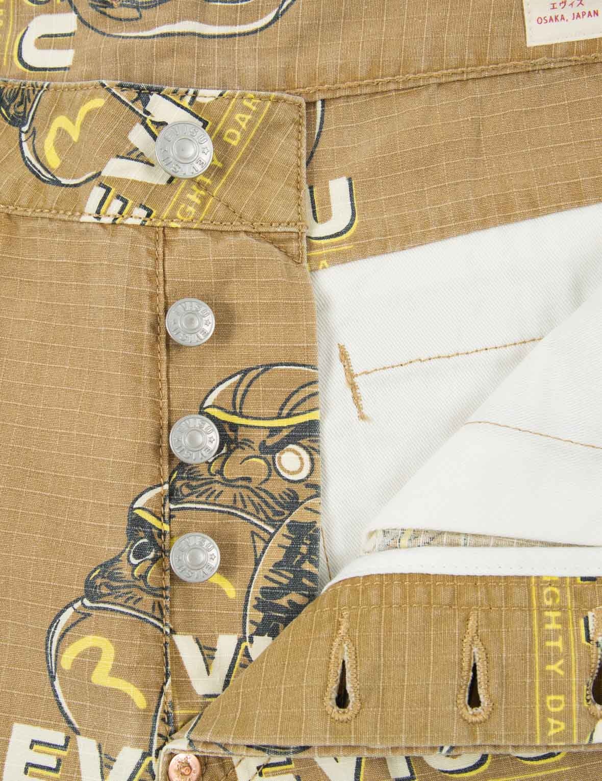 DARUMA PRINT RIPSTOP SHORTS - 7