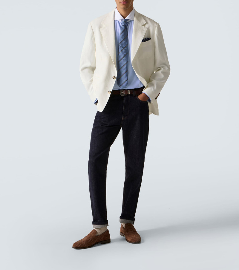 Brunello Cucinelli Cotton poplin shirt outlook
