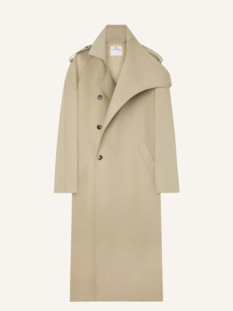 OBLIQUE TRENCH COAT 1
