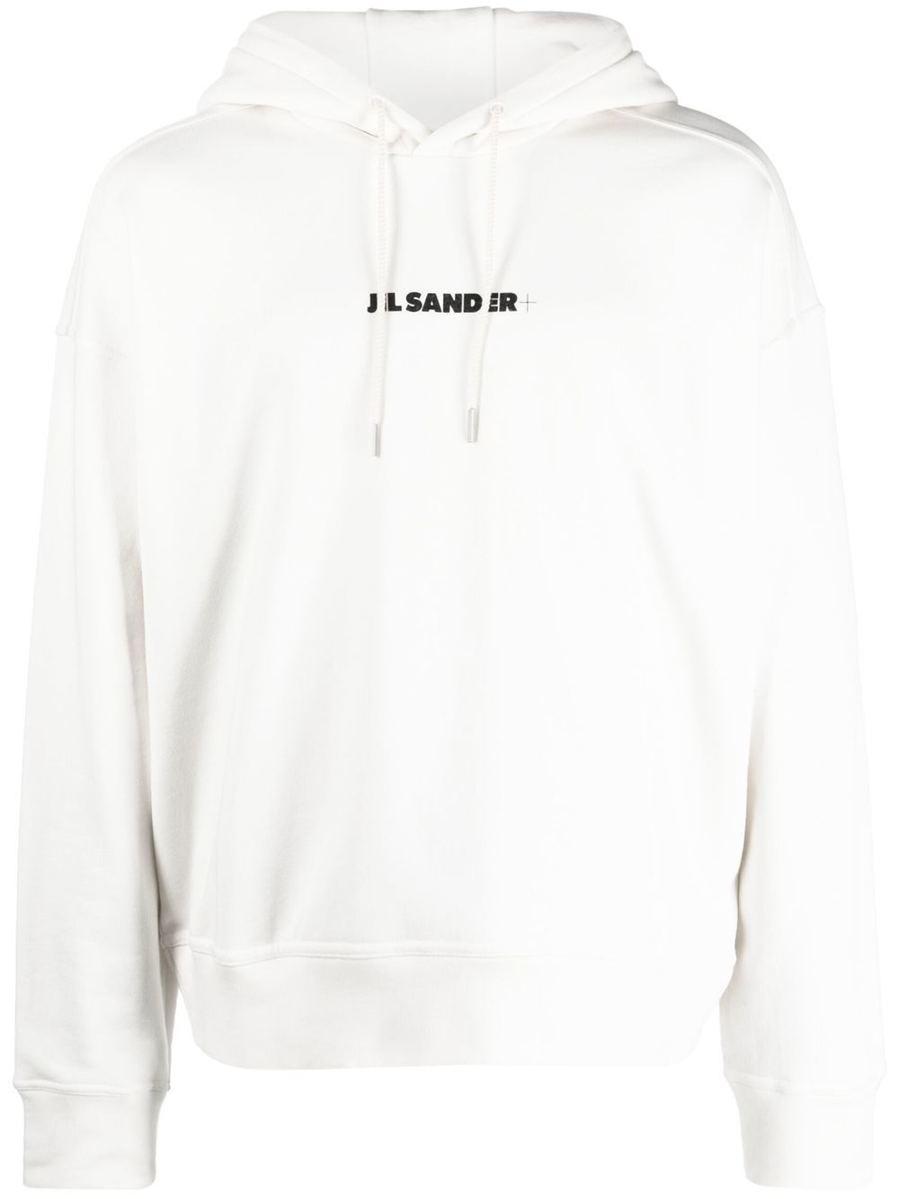 logo-print pullover hoodie - 1