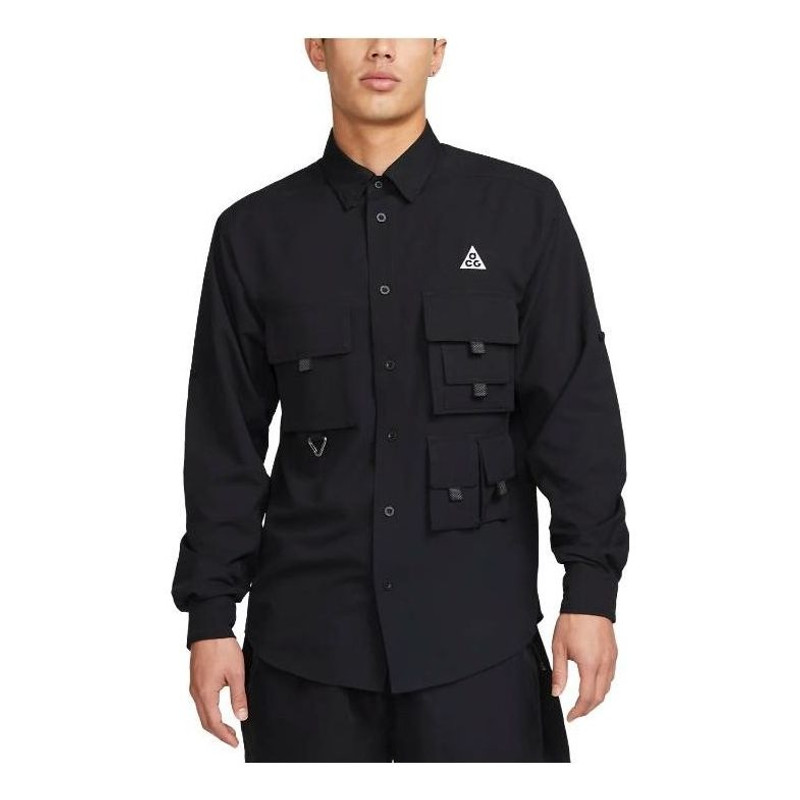 Nike ACG Dri-FIT UV Devastation Trail Jacket 'Black' DN3937-010 - 1
