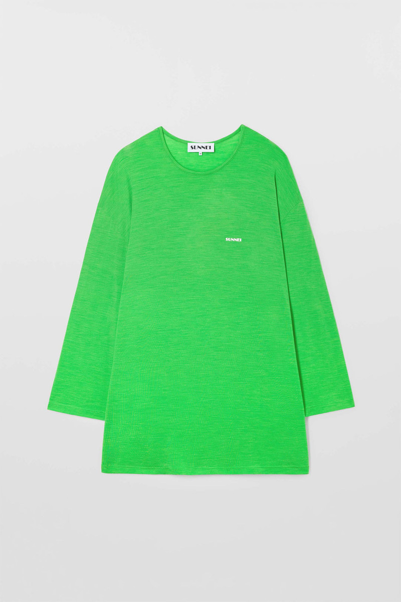 MEGA OVER LONGSLEEVE / bright green 1
