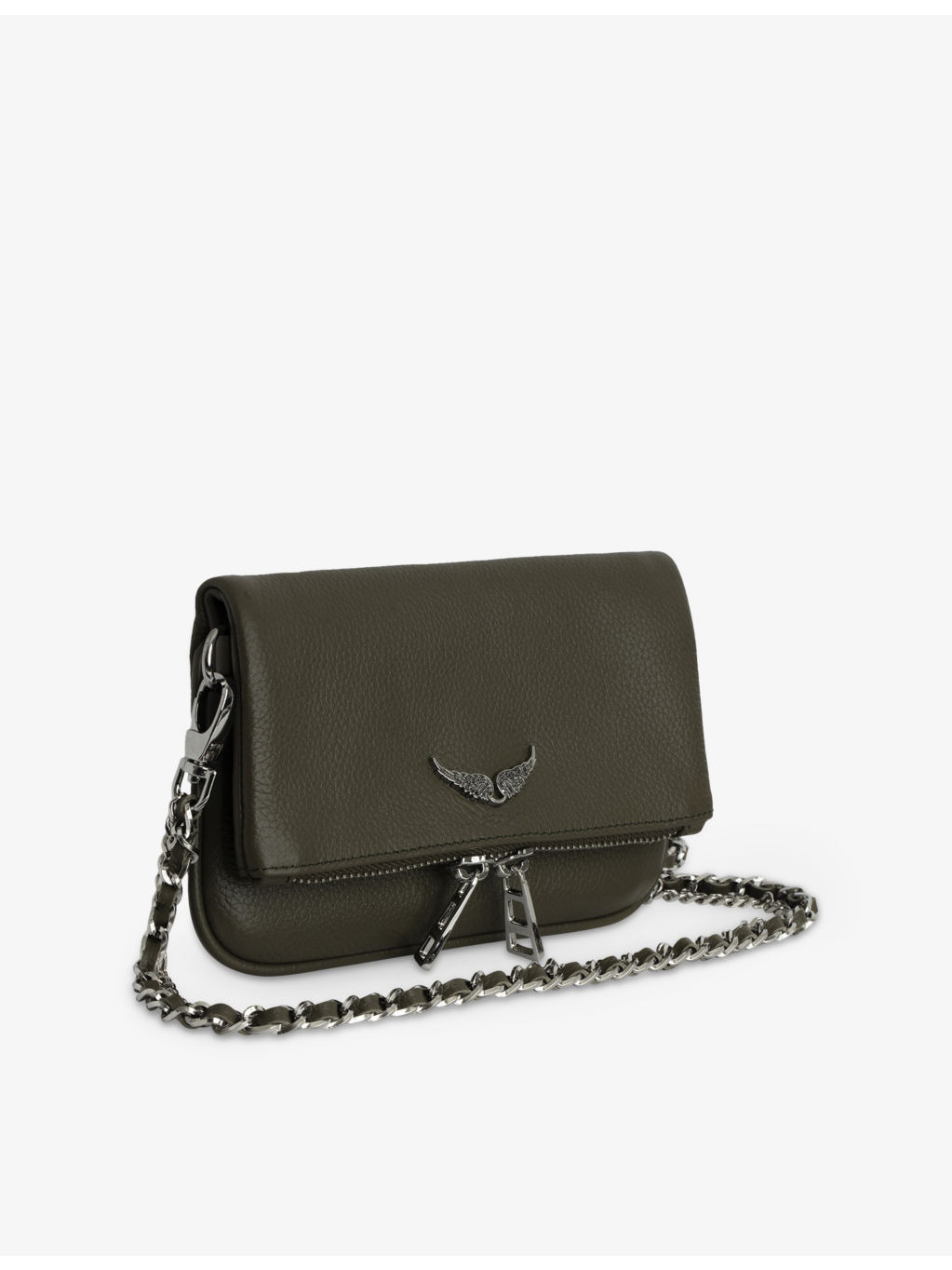 Rock Nano suede clutch bag - 5