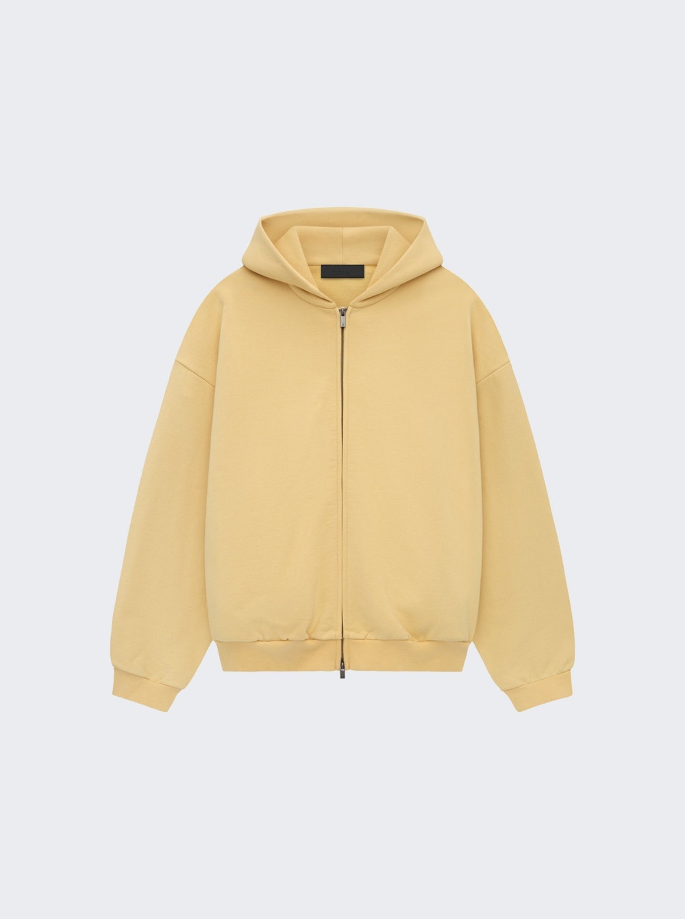 【ESSENTIALS】HEAVY FLEECE FULLZIP HOODIE / AMBER Heavy Fleece Hoodie - Amber | Fear of God ESSENTIALS | Fear