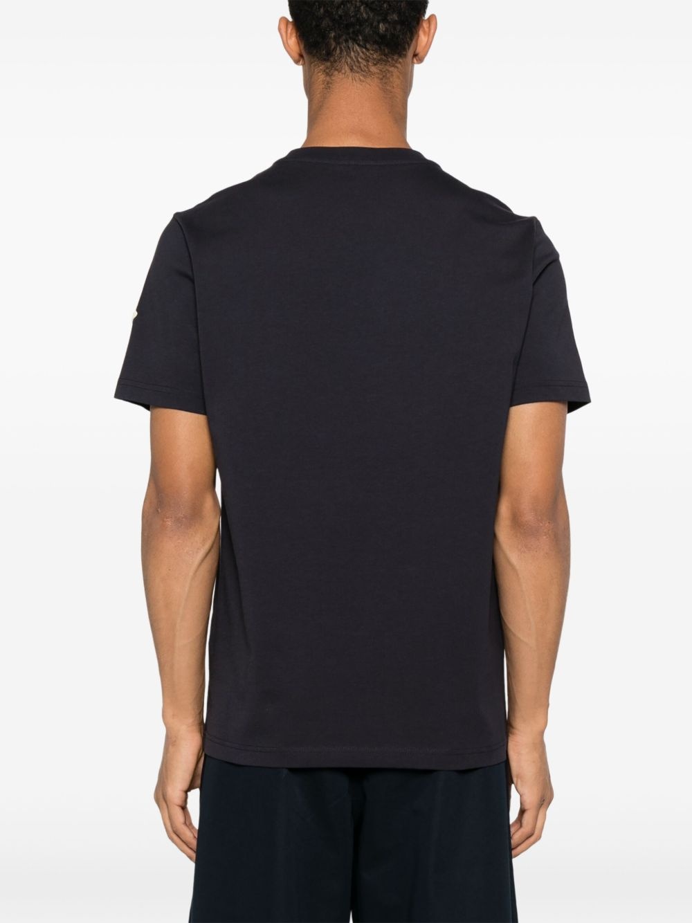 logo-embroidered T-shirt - 3