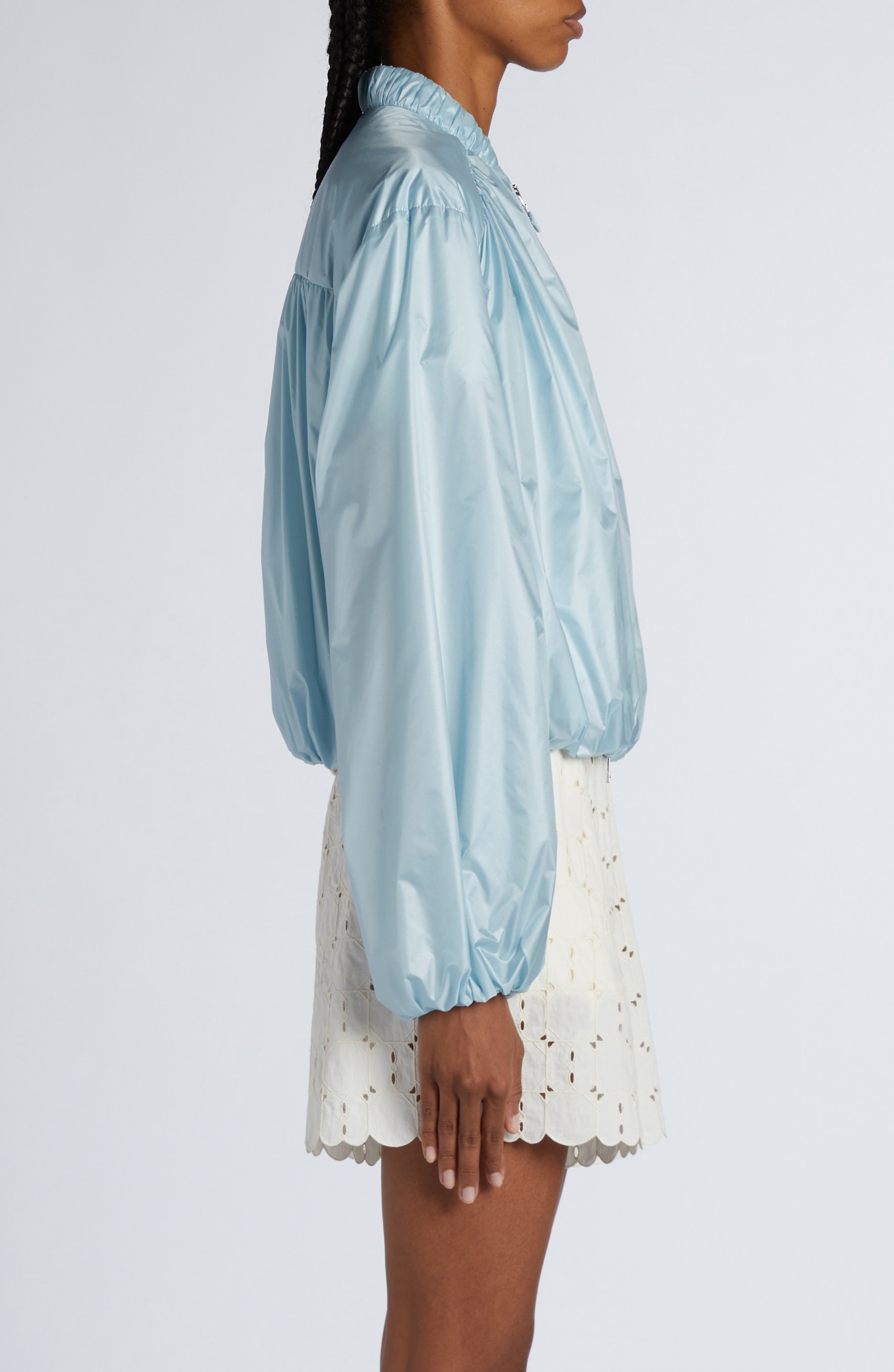 Moncler Chazeron Bomber Jacket in Light Blue at Nordstrom - 4
