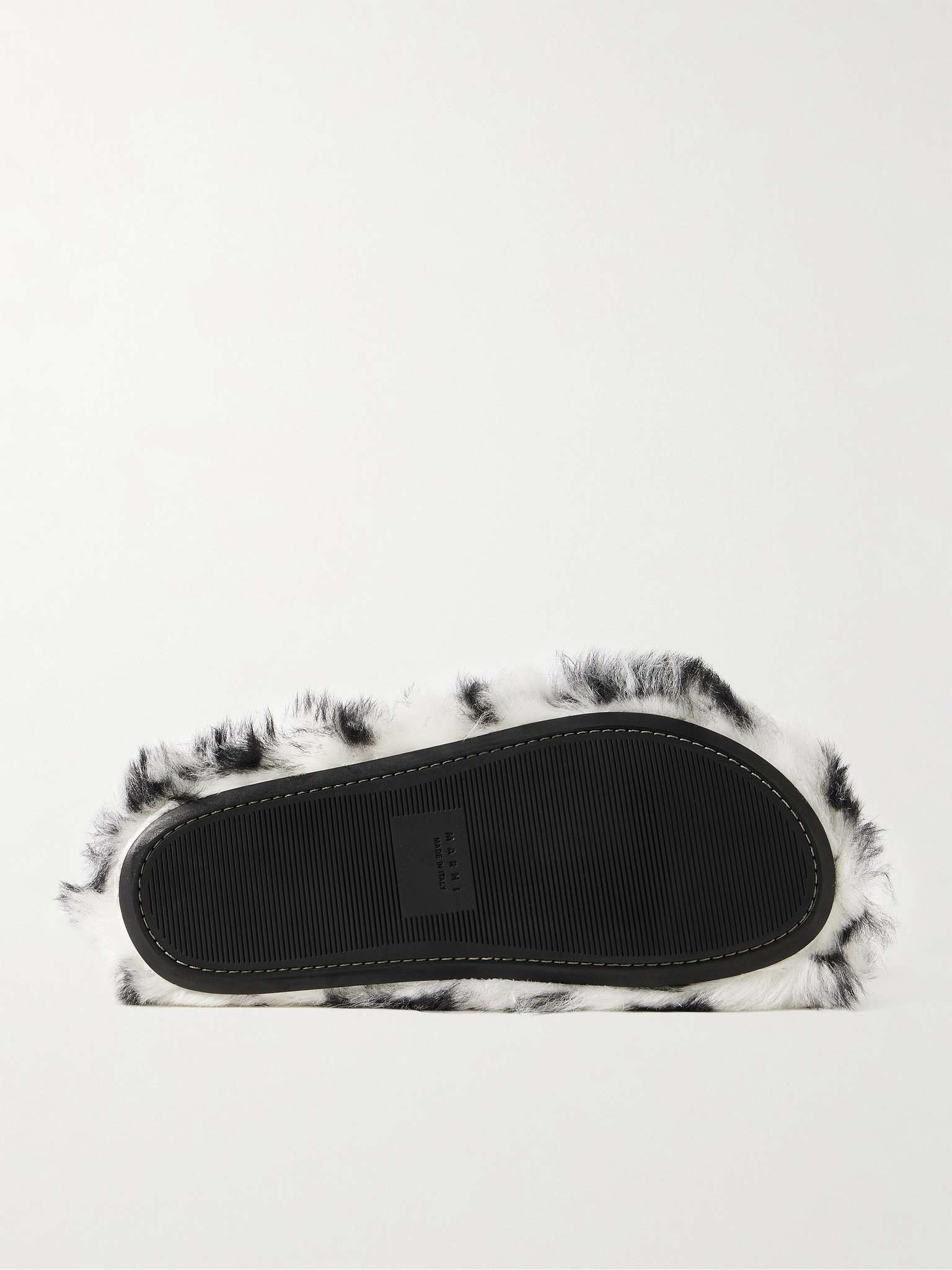 Fussbett Sabot Checked Shearling Slippers - 3