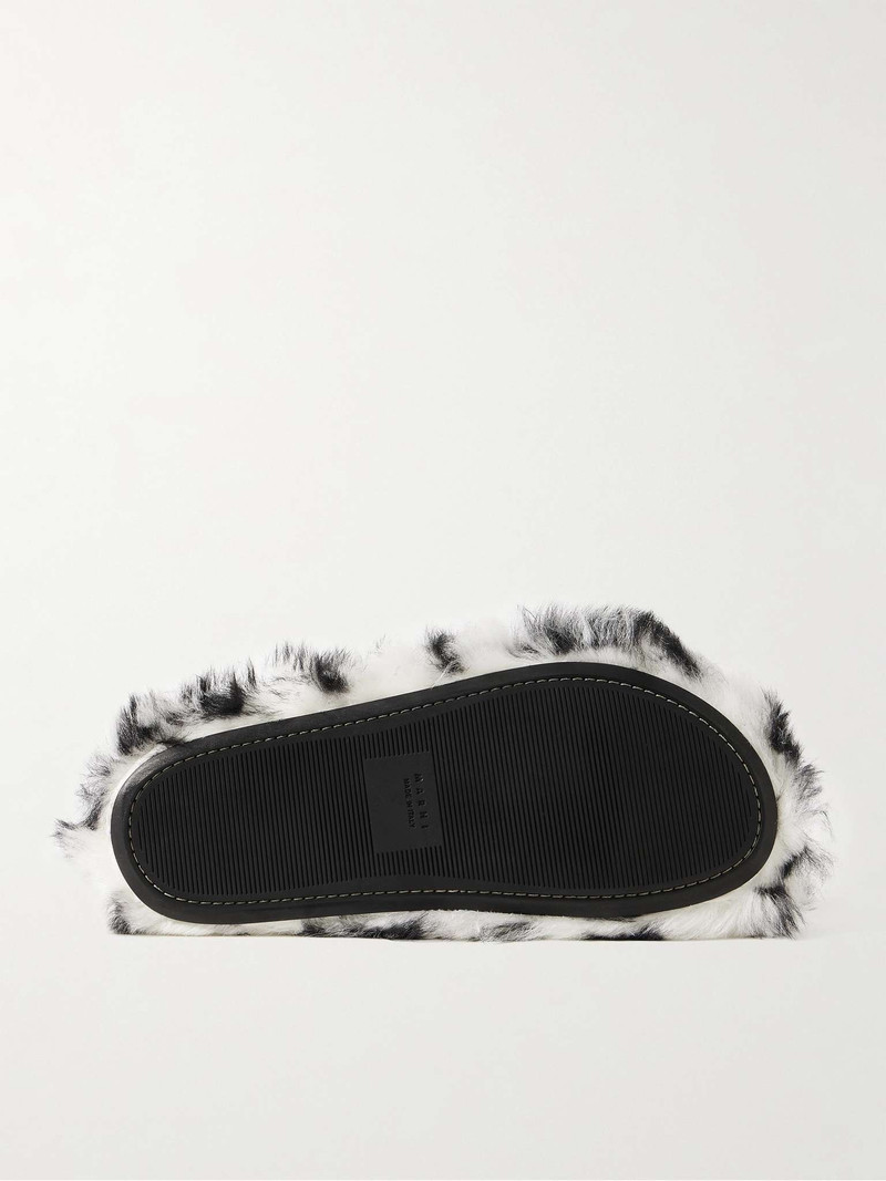 Fussbett Sabot Checked Shearling Slippers 3
