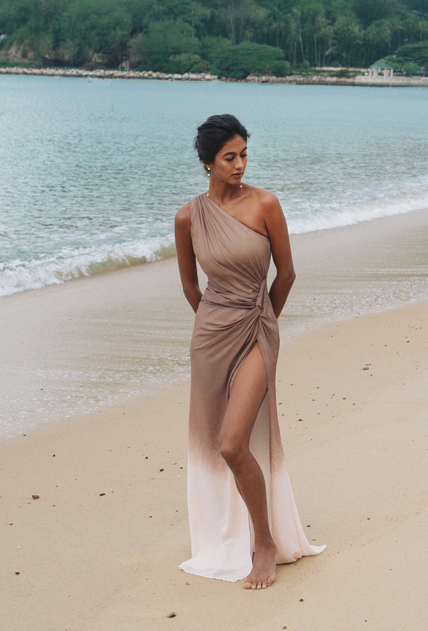 GRECIA ONE-SHOULDER DRESS - 2
